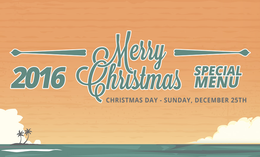 2016 Christmas Menu Kauai